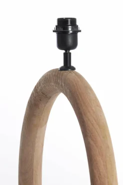 Light en Living Lampvoet 41x13x44 cm NUBIA hout mat naturel