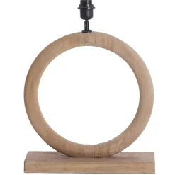 Light en Living Lampvoet 41x13x44 cm NUBIA hout mat naturel