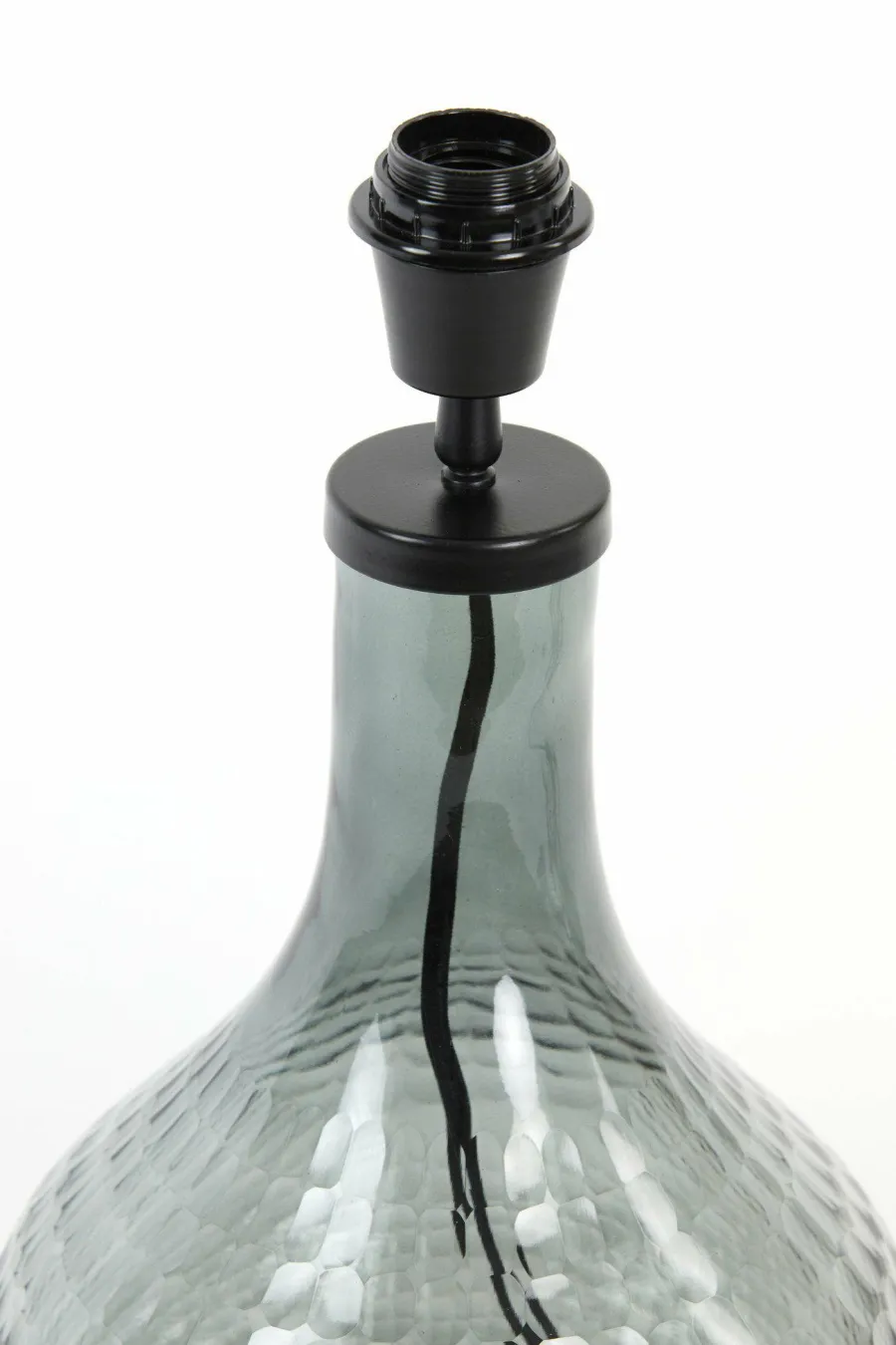 Light en Living Lampvoet Ø25x42 cm MAEKO glas smoke grijs Clearance