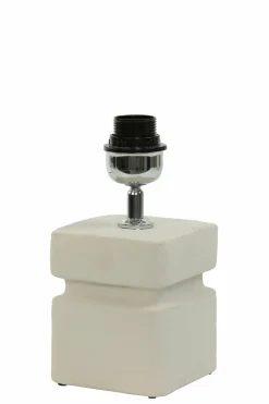 Light en Living Lampvoet 12,5x12,5x24,5 cm AMTA keramiek crème Online
