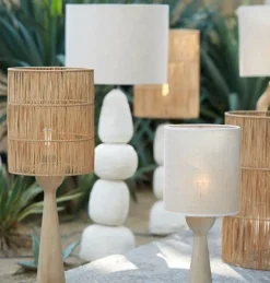Light en Living Lampvoet Ø9x40 cm FESTINA hout mat naturel Best