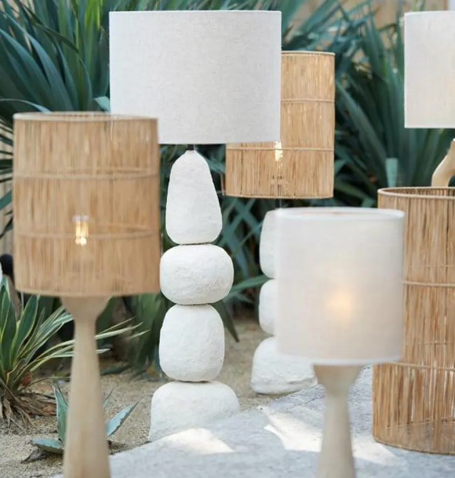Light en Living Lampvoet Ø9x40 cm FESTINA hout mat naturel Best