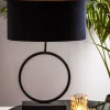 Light en Living Lampvoet LIVA mat zwart - Diverse afmetingen New