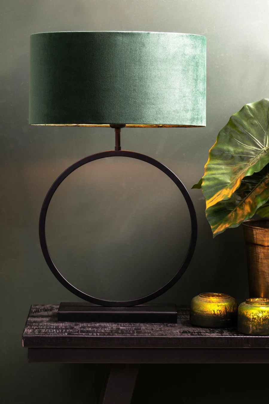 Light en Living Lampvoet LIVA mat zwart - Diverse afmetingen New