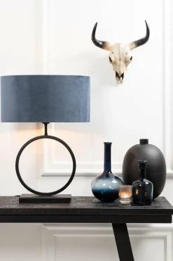 Light en Living Lampvoet LIVA mat zwart - Diverse afmetingen New