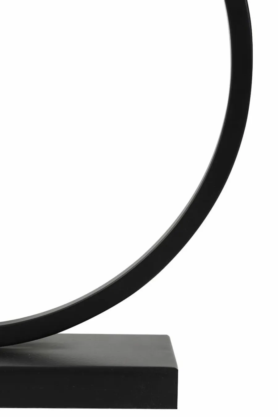 Light en Living Lampvoet LIVA mat zwart - Diverse afmetingen New