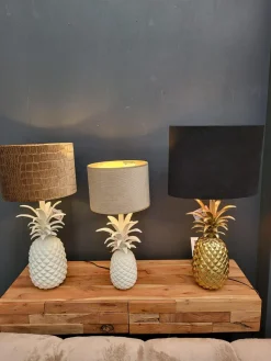 Light en Living Lampvoet 20x19x37 cm PINEAPPLE crème Sale