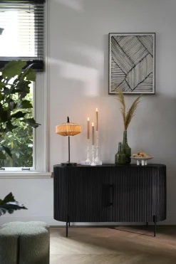 Light en Living Lampvoet 26,5x20x60 cm MARENO mat zwart Sale