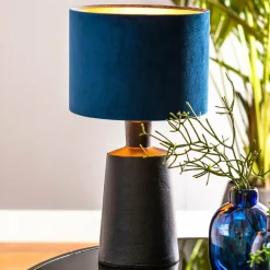 Light en Living Lampvoet 18x14x39 cm BALOE mat zwart Discount