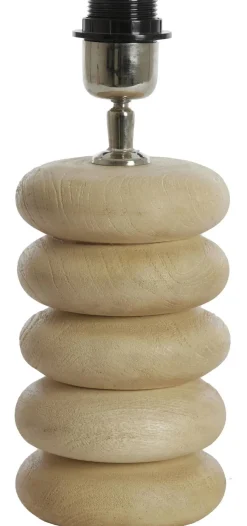 Light en Living Lampvoet Ø12x21 cm BUDONGO hout naturel Best