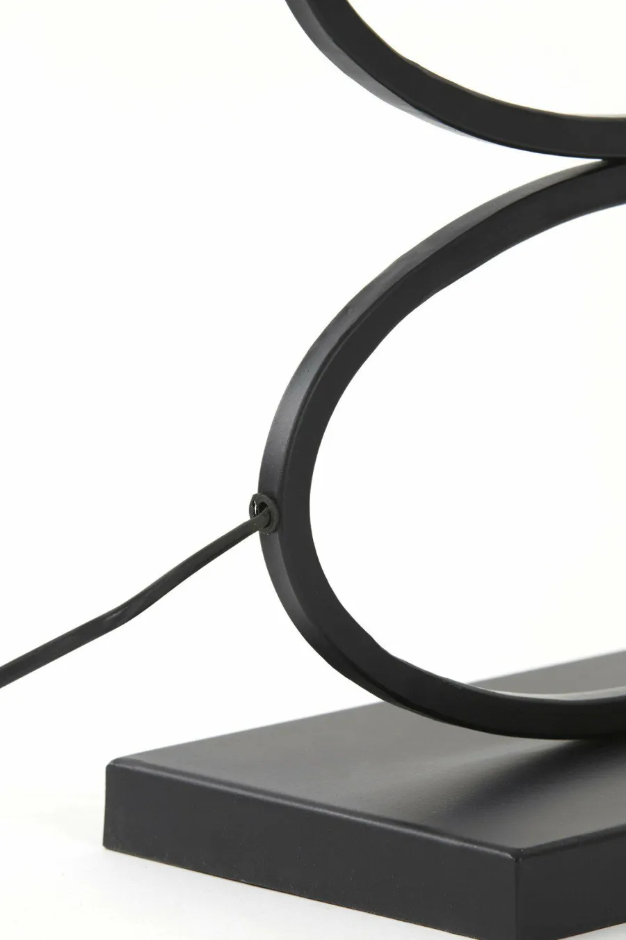 Light en Living Lampvoet STELIUS mat zwart - 33x17x42 cm Clearance