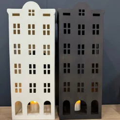Light en Living Ornament 12x16x39.5 cm BANTRY crème Outlet