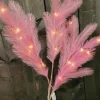 Light en Living Ornament LED 110 cm FEATHER rood / roze Sale