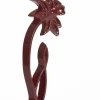Light en Living Ornament op voet 13x8x30 cm DAFFODIL glans bordeaux Best