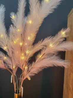 Light en Living Ornament LED 110 cm FEATHER roze Clearance