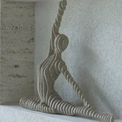 Light en Living Ornament 30x6x24 cm ZENNE taupe Hot