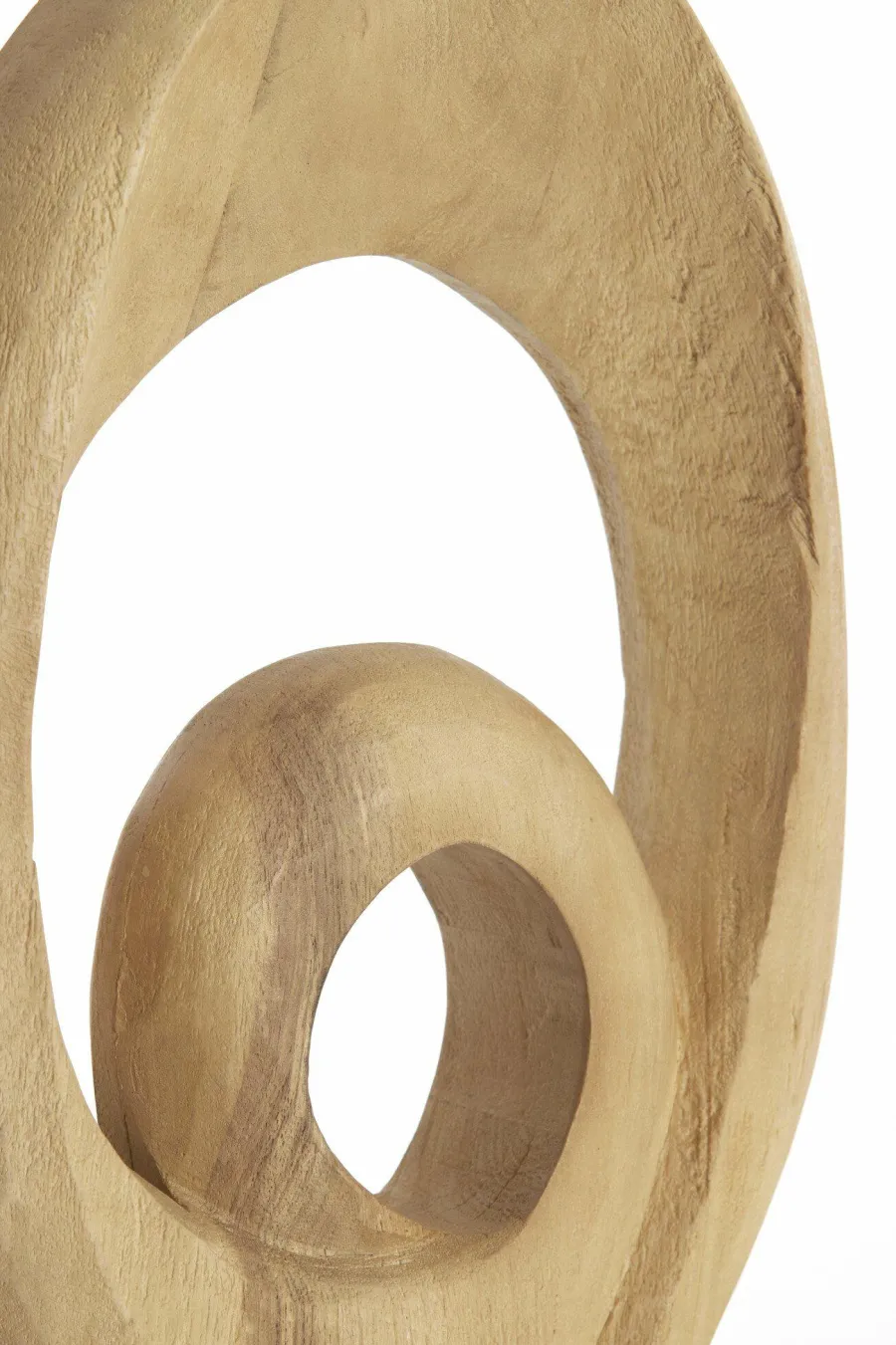 Light en Living Ornament 30x9x46 cm RANDA hout mat naturel