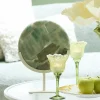 Light en Living Ornament op voet 25x10x35 cm GOUYA groen agaat+crème Sale