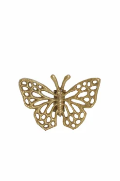 Light en Living Ornament BUTTERFLY set van 3 glanzend goud Clearance