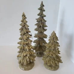 Light en Living Ornament Ø13X25 cm CHRISTMAS TREE goud Hot