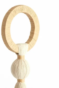 Light en Living Ornament Ø14X62 cm Yaviza creme+Raffia Natural Online