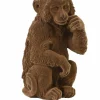Light en Living Ornament Aap velvet Bruin Hot