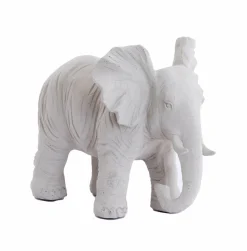 Light en Living Ornament 24x17x20,5 cm ELEPHANT crème Discount