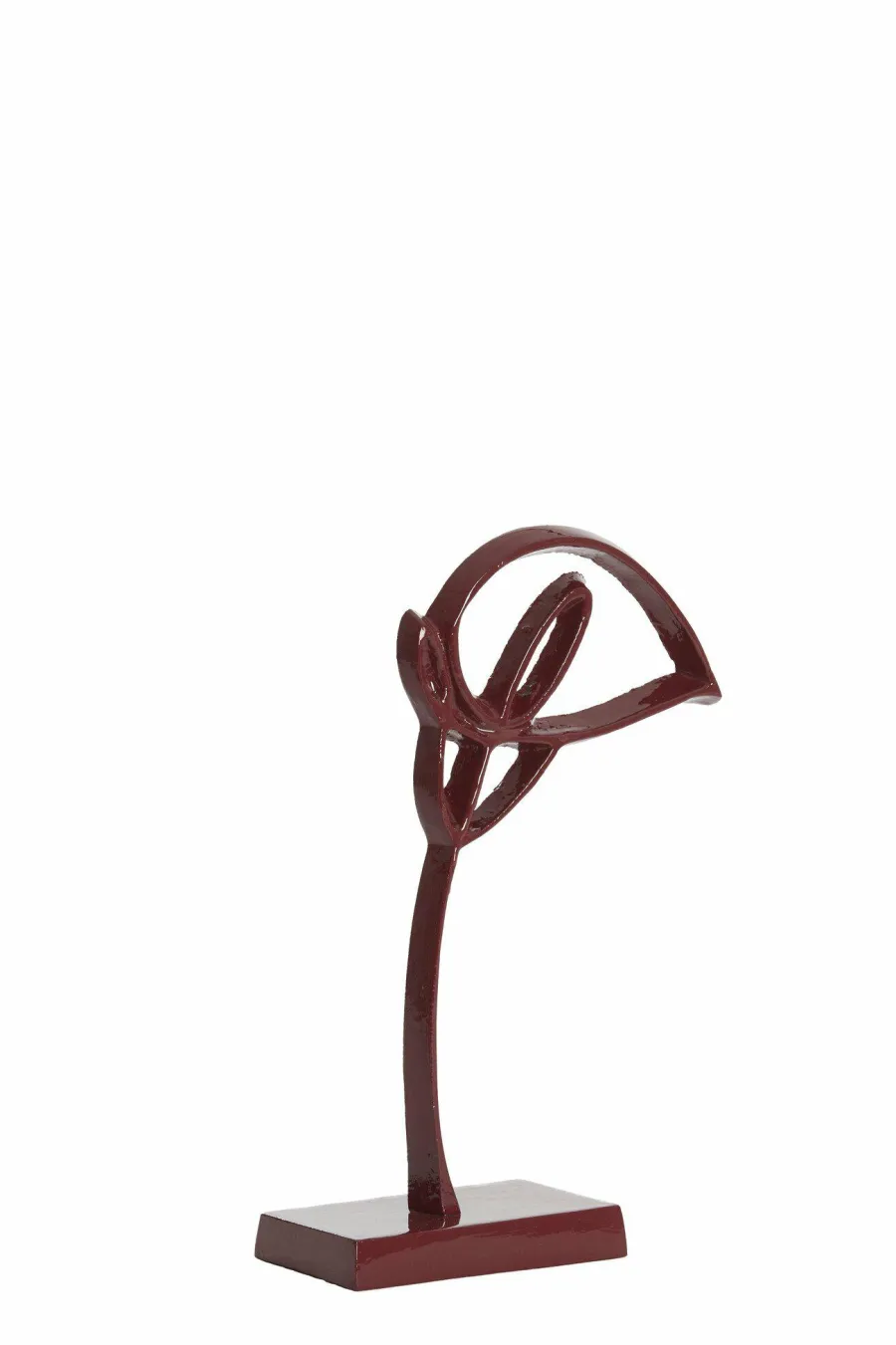 Light en Living Ornament op voet 15x7,5x29 cm CALLA glans bordeaux Best