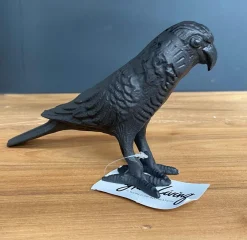 Light en Living Ornament 19x5x11 cm BIRD zwart Discount