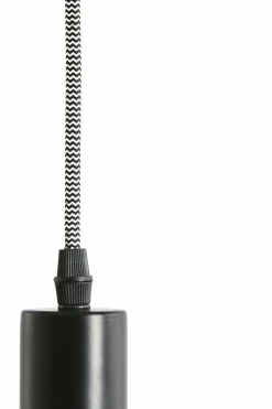 Light en Living Pendel met houder Ø5x7,5 cm CUPA zwart-wit Sale