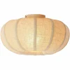 Light en Living Plafondlamp ZOSIA Ø40x21,5 cm Linnen Naturel – Light & Living Best