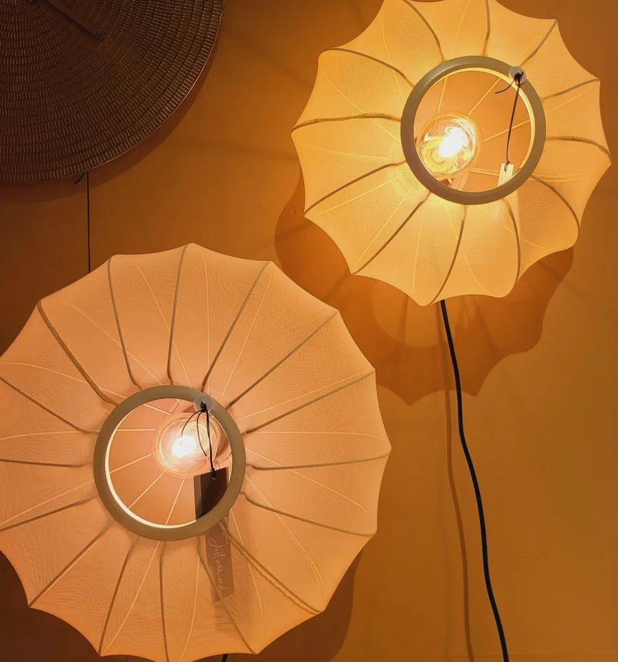 Light en Living Plafonnière Ø50x24 cm PLUMALIA zand Hot