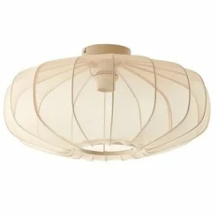 Light en Living Plafonnière Ø50x24 cm PLUMALIA zand Hot