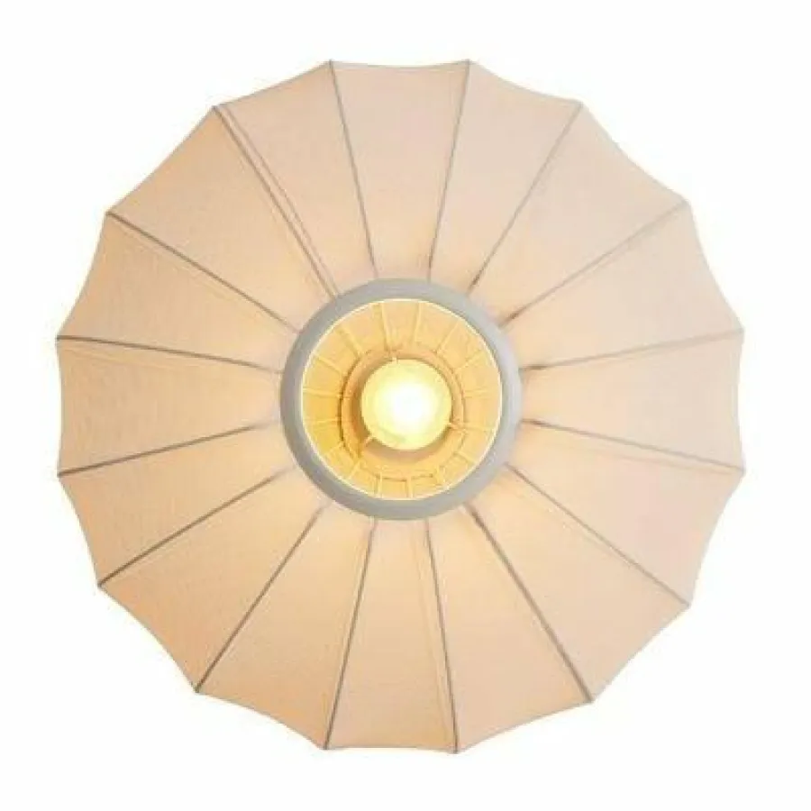 Light en Living Plafonnière Ø50x24 cm PLUMALIA zand Hot