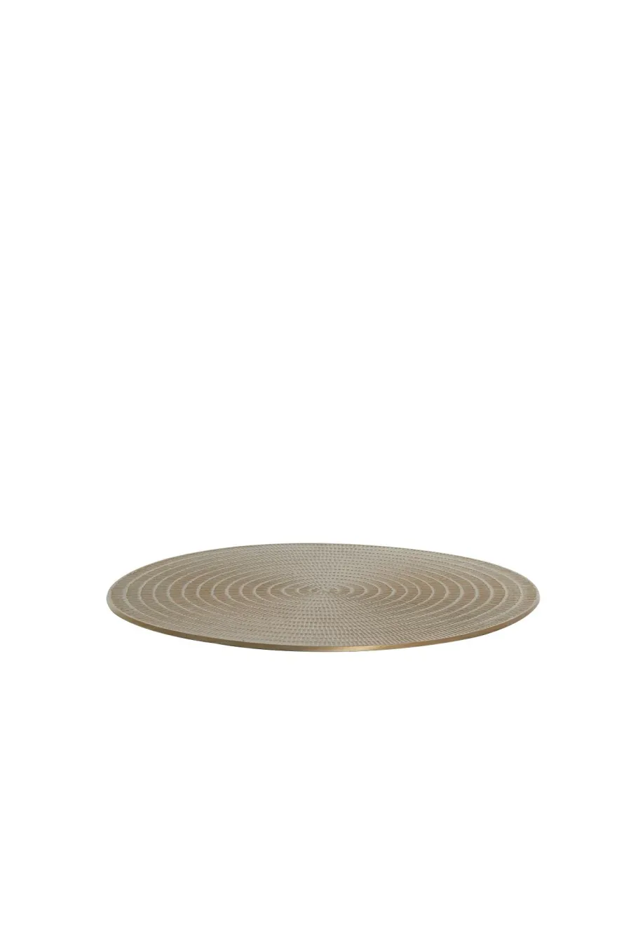 Light en Living Plateau Ø40 cm BOJANO licht goud Outlet
