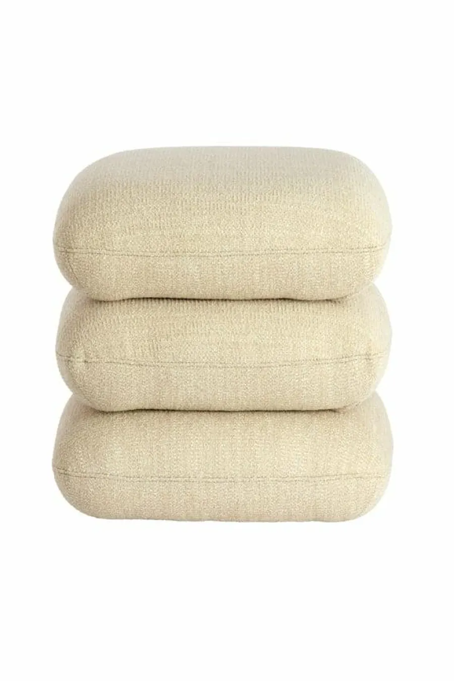 Light en Living Poef 44,5x44,5x44,5 cm LAURIE - crème New