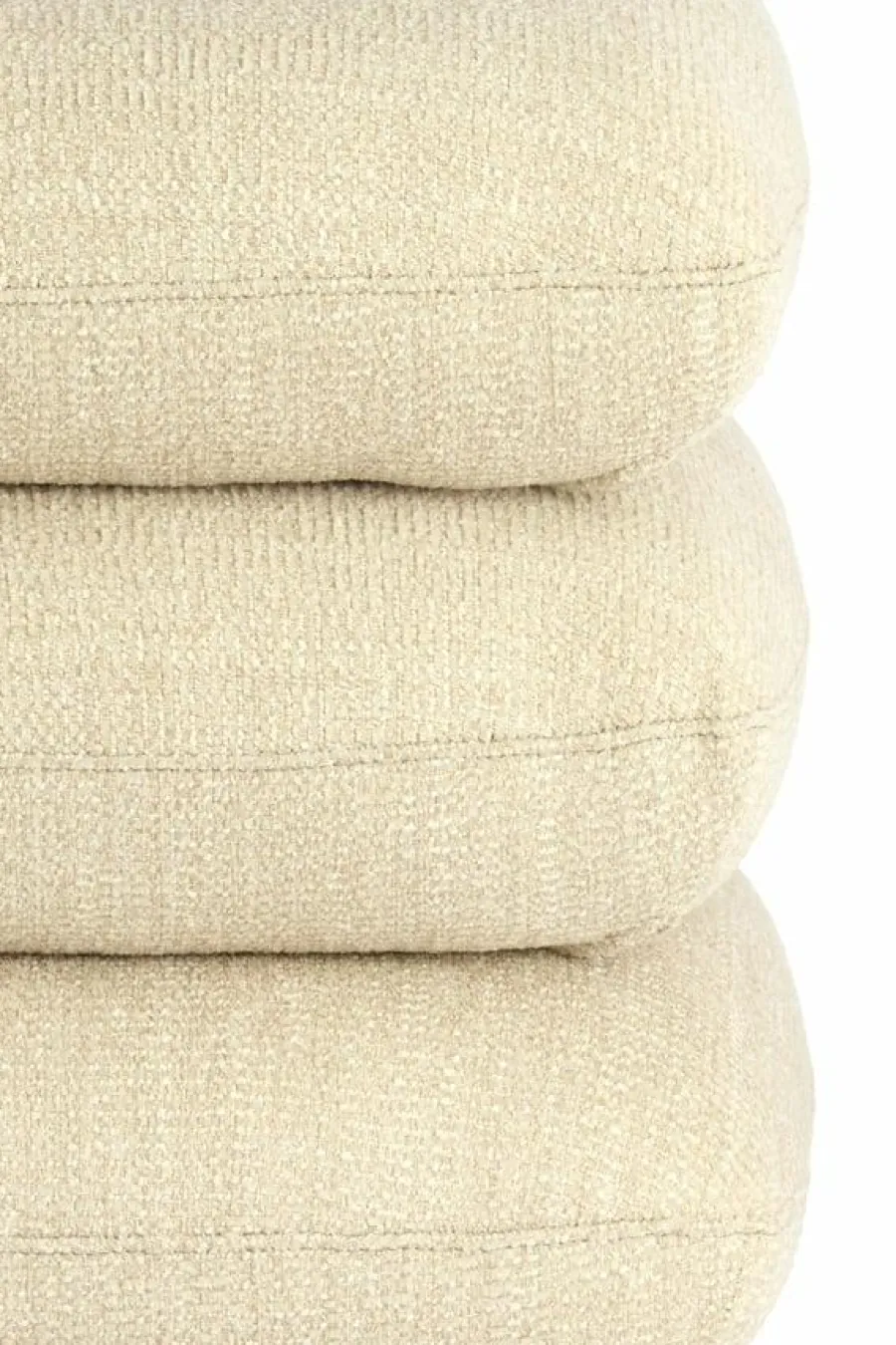 Light en Living Poef 44,5x44,5x44,5 cm LAURIE - crème New