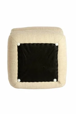 Light en Living Poef 44,5x44,5x44,5 cm LAURIE - crème New
