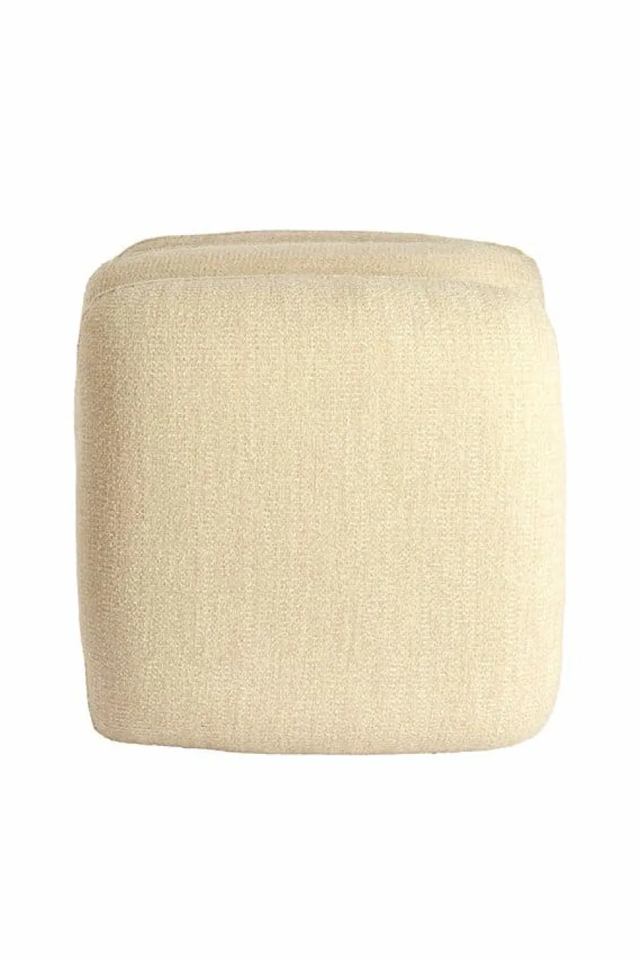 Light en Living Poef 44,5x44,5x44,5 cm LAURIE - crème New