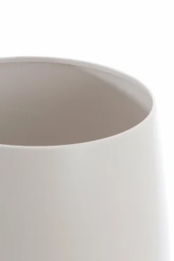 Light en Living Pot deco op voet Ø36x50 cm KARUNA hout+mat crème Clearance