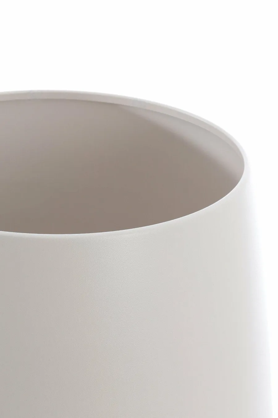 Light en Living Pot deco op voet Ø36x50 cm KARUNA hout+mat crème Clearance