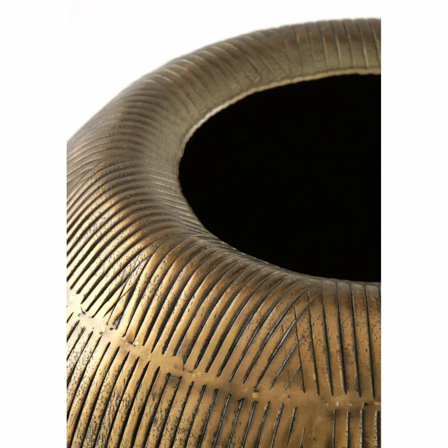 Light en Living Pot op voet deco Ø44x124 cm MARIELLE goud Hot