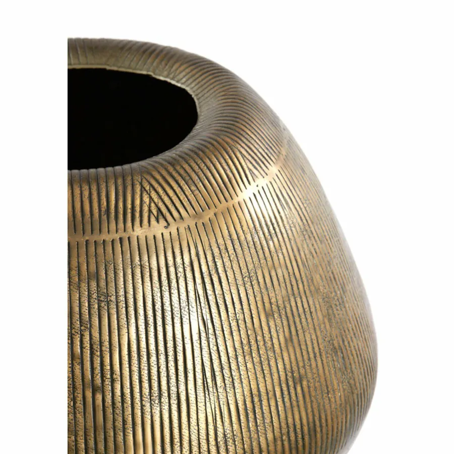 Light en Living Pot op voet deco Ø44x124 cm MARIELLE goud Hot