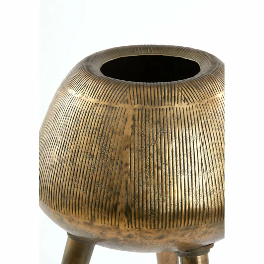 Light en Living Pot op voet deco Ø44x124 cm MARIELLE goud Hot