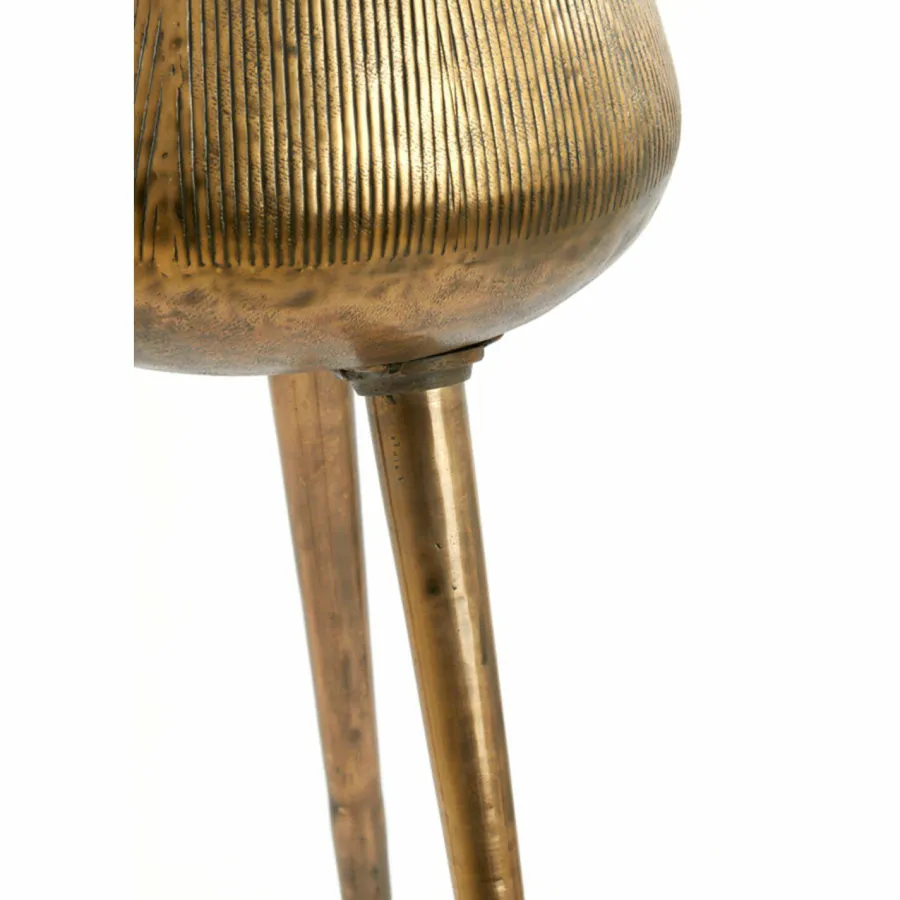 Light en Living Pot op voet deco Ø44x124 cm MARIELLE goud Hot