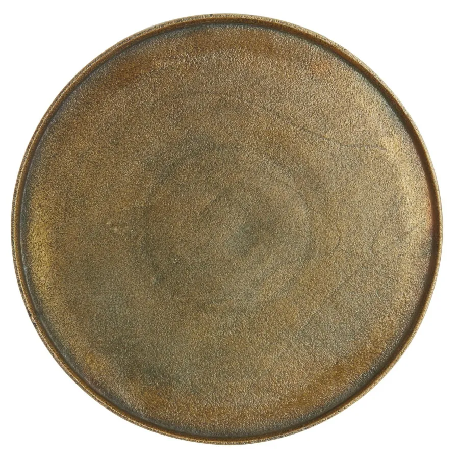 Light en Living Schaal Ø50x1,5 cm MAES antiek brons Hot