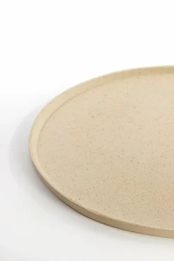 Light en Living Schaal Ø40x1,5 cm MAES zand+licht bruin gespikkeld Clearance