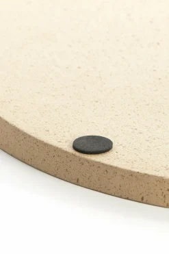 Light en Living Schaal Ø40x1,5 cm MAES zand+licht bruin gespikkeld Clearance