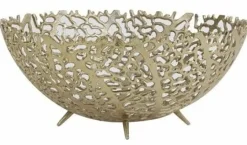 Light en Living Schaal Ø35,5x14 cm GALAXA antiek goud of zwart New