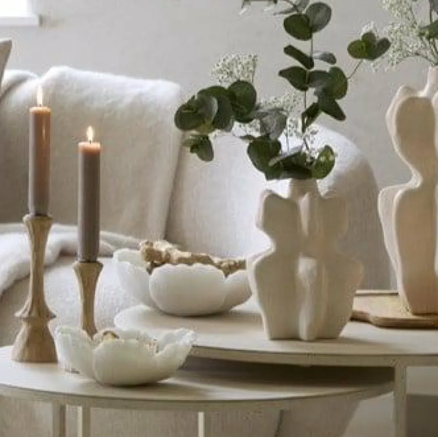 Light en Living Schaal 25,5x24x9,5 cm FRESIA crème Best